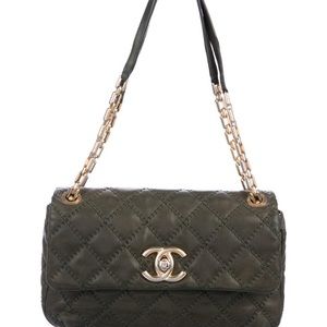 Auth CHANEL Ultimate Stitch Flap Bag, Stunning!